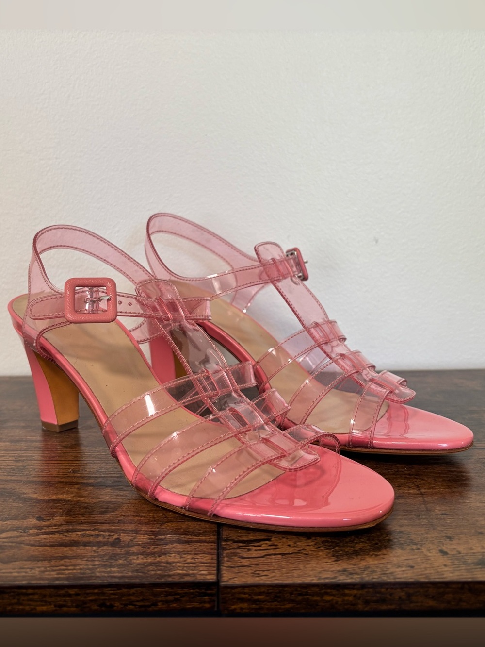New Maryam Nassir Zadeh Paros Sandals Pink Size Eur 39 Made in Italy